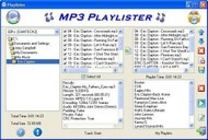 MP3 Playlister screenshot